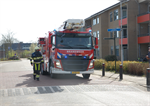 Melding 14.17 Prio 1 Woningbrand Meterkast Tsjerk Hiddesstraat Kollum